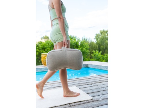 Article de Yoga Coussin de voyage rectangulaire en Chanvre naturel Bio Chanvre naturel