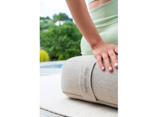 Article de Yoga Coussin de voyage rectangulaire en Chanvre naturel Bio Chanvre naturel