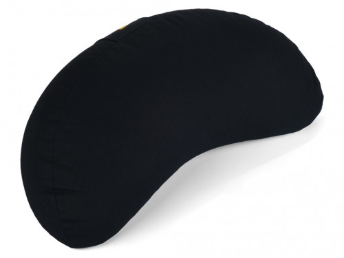 Coussin Fuzen (demi-lune) 100% coton Bio Noir