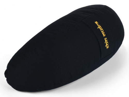 Coussin Fuzen (demi-lune) 100% coton Bio Noir