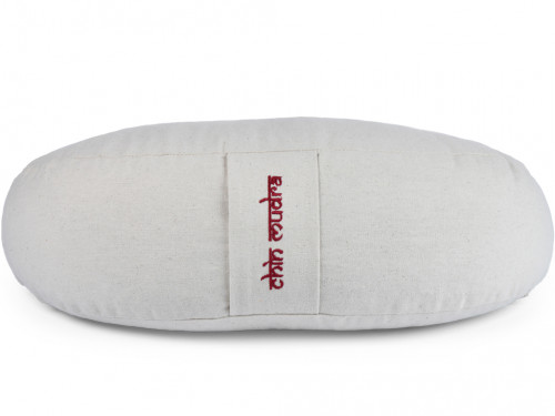 Article de Yoga Coussin Fuzen (demi-lune) 100% coton Bio Naturel