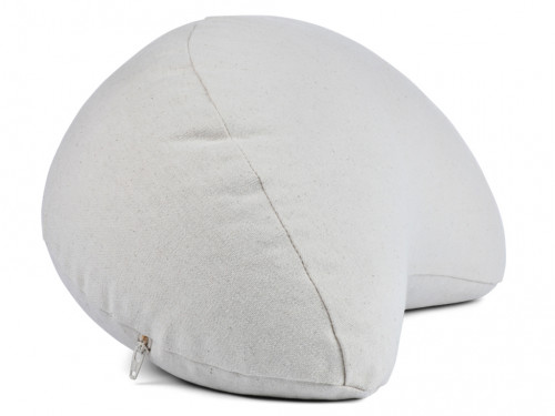 Article de Yoga Coussin Fuzen (demi-lune) 100% coton Bio Naturel