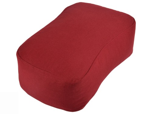 Coussin Rectangulaire Bio Bordeaux