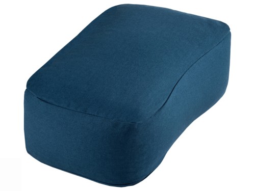 Coussin Rectangulaire Bio Bleu