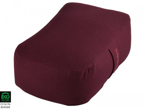 Coussin Rectangulaire Bio Prune