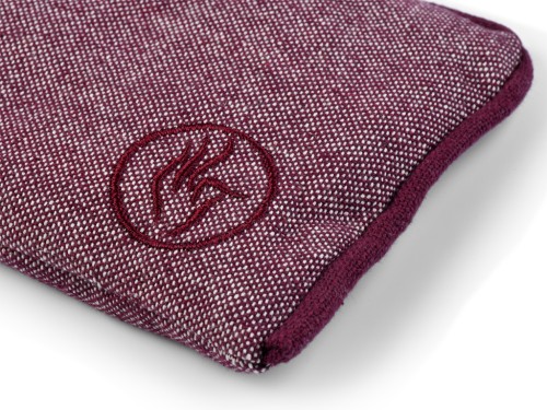 Coussinet pour les Yeux coton Chambray et Lin Bio - Prune Coton Chambray Prune