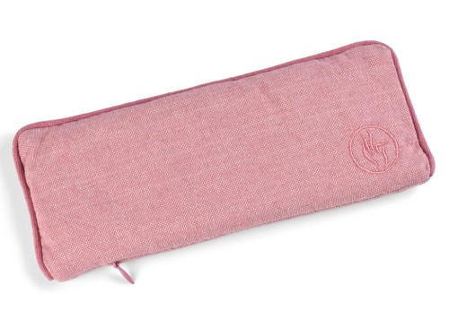 Coussinet pour les Yeux coton Chambray et Lin Bio - Rose Coton Chambray Rose