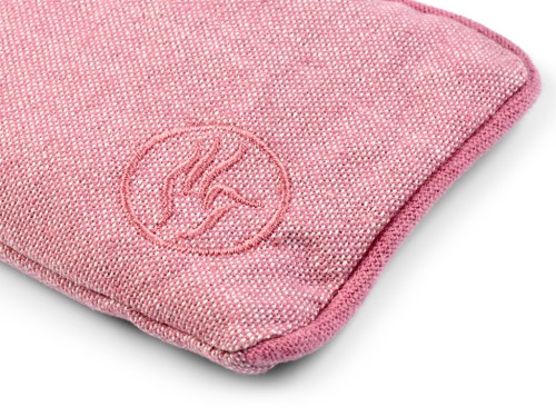 Coussinet pour les Yeux coton Chambray et Lin Bio - Rose Coton Chambray Rose