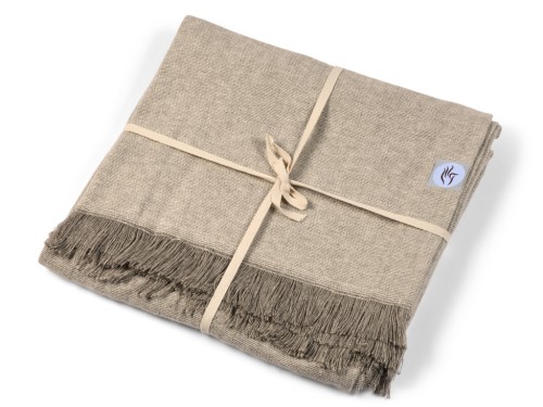 Couverture de méditation en Chanvre naturel Bio Chanvre naturel