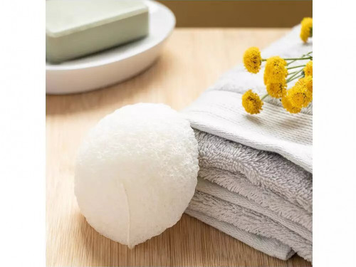 Article de Yoga Eponge de Konjac Nature