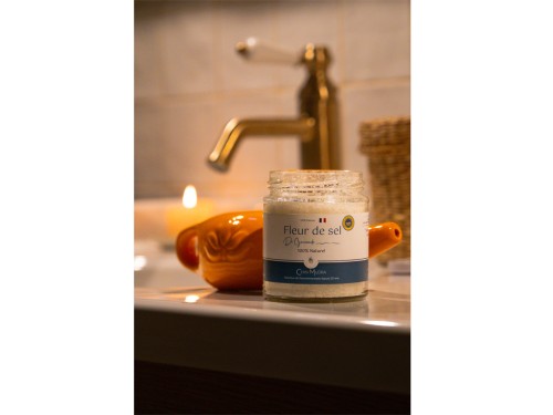 Article de Yoga Fleur de Sel aus Guérande, 100 % natürlich 180gr