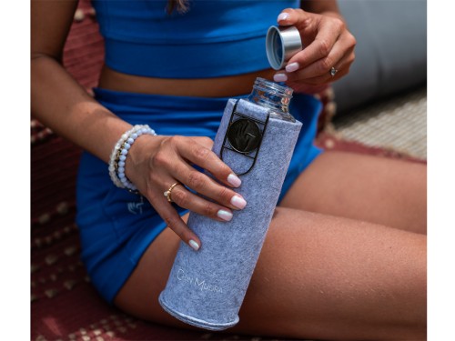 Article de Yoga Gourde - Gris 600ml