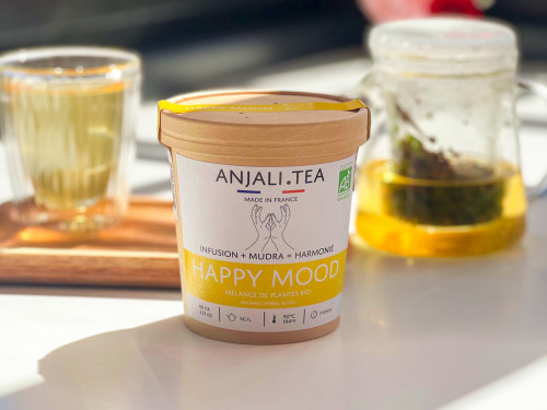 Article de Yoga Happy Mood - Contenant recyclable 60gr