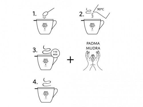 Article de Yoga Happy Mood - Contenant recyclable 60gr