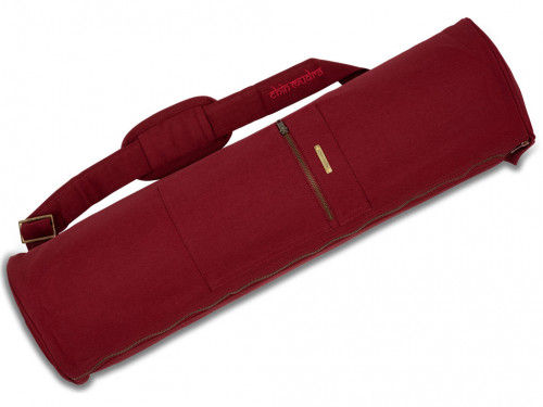 Article de Yoga Kit Extra Mat 4.5mm de couleur Bordeaux