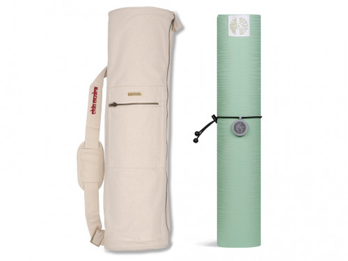 Kit Natural Mat et Sac Vert Amande