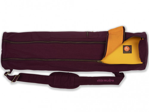 Article de Yoga Kit Natural Mat et Sac Prune