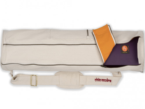 Article de Yoga Kit Natural Mat et Sac Bleu