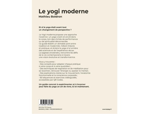 Article de Yoga Le Yogi Moderne Mathieu Boldron