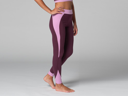 Legging de Yoga Bi-colore - Bio Chin Mudra