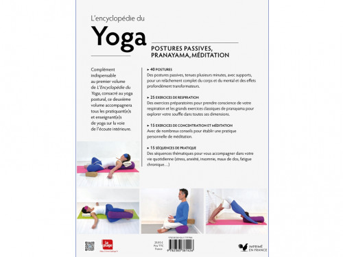 Article de Yoga L'encyclopédie du yoga - Postures passives, Pranayama et méditation Marie et Philippe Amar