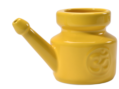 Lota Om en porcelaine émaillée 400ml Jaune Safran - Presque Parfaits