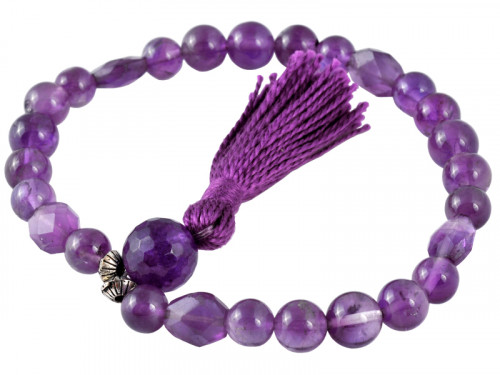 Mala 27 perles - Améthyste Mala 27 - Presque Parfaits