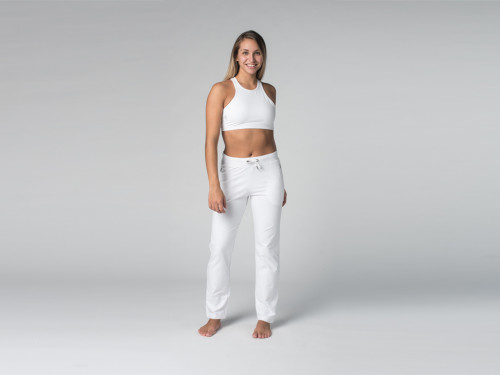 Pantalon de yoga Confort Femme - Coton Bio Chin Mudra