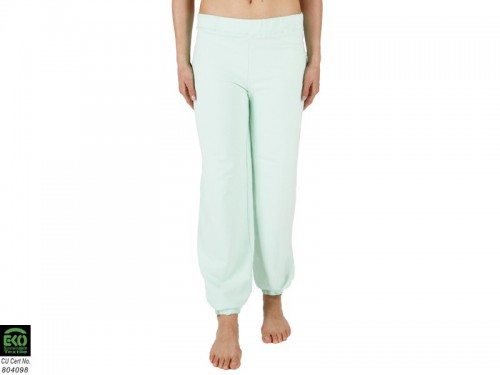 Article de Yoga Pantalon de yoga Cool - 95% coton Bio et 5% Lycra Vert Lagon