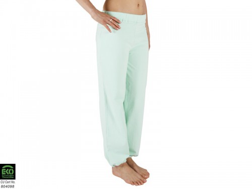Article de Yoga Pantalon de yoga Cool - 95% coton Bio et 5% Lycra Vert Lagon