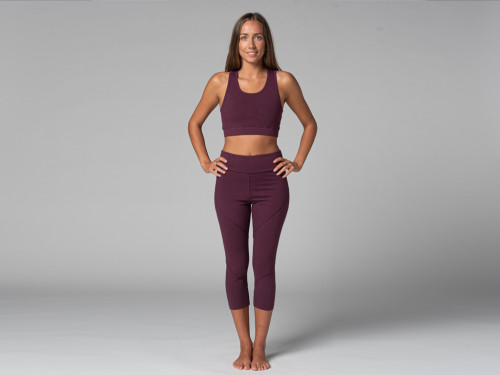 Article de Yoga Pantalon de yoga Corsaire - Bio Prune