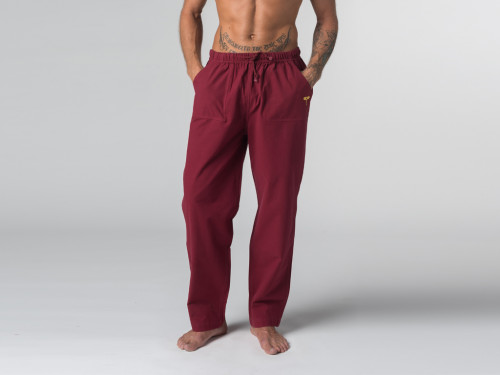 Article de Yoga Pantalon de Yoga Oeil de bouddha Bordeaux
