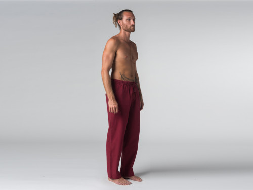Article de Yoga Pantalon de Yoga Oeil de bouddha Bordeaux