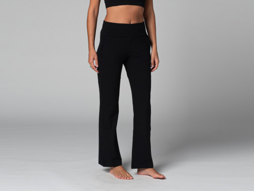 Article de Yoga Pantalon de yoga femme Confort - Bio Noir