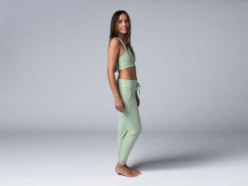 Article de Yoga Pantalon de Yoga femme Jogg - Bio Vert