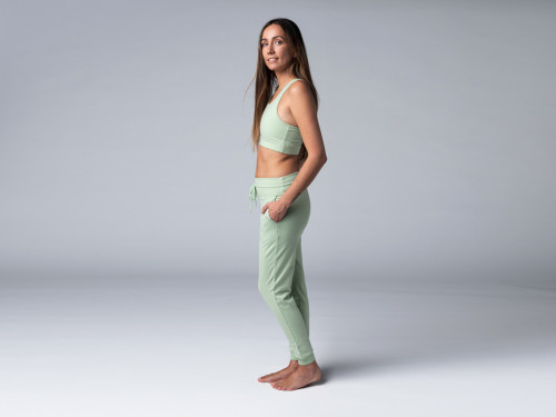 Article de Yoga Pantalon de Yoga femme Jogg - Bio Vert