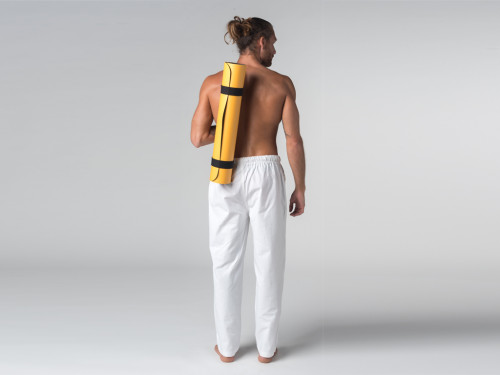 Article de Yoga Pantalon de Yoga H/F Pavita - 100% coton Bio Blanc