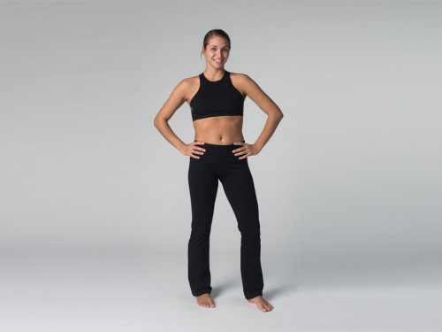 Pantalon de yoga Jazz - 95% coton Bio et 5% Lycra Chin Mudra