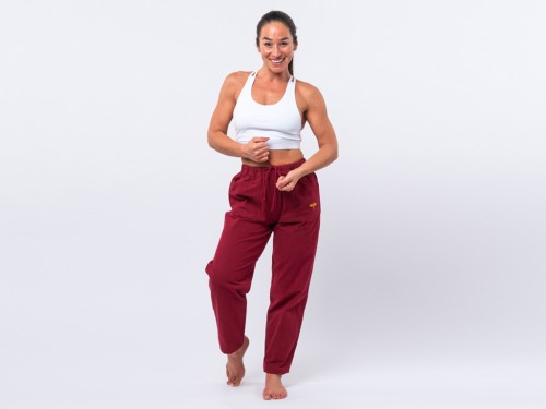Article de Yoga Pantalon de Yoga Oeil de bouddha Bordeaux