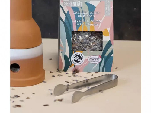 Article de Yoga Pince à charbon pour diffuseur résines 11 cm x 2 cm