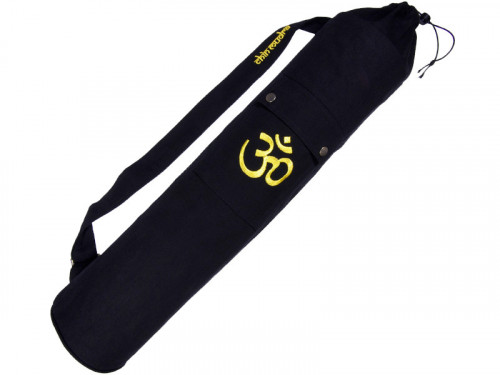 Disponible en 60 ou 80 Bodhi Sac de Transport Asana avec Broderie Om pour Tapis de Yoga jusquà 4 mm dépaisseur résistant à l’Eau et Lavable