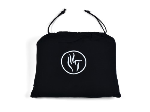Article de Yoga Sac à Tapis de Yoga Baroudeur Coton Bio et Cuir végan - Kaki 30 cm x 70 cm
