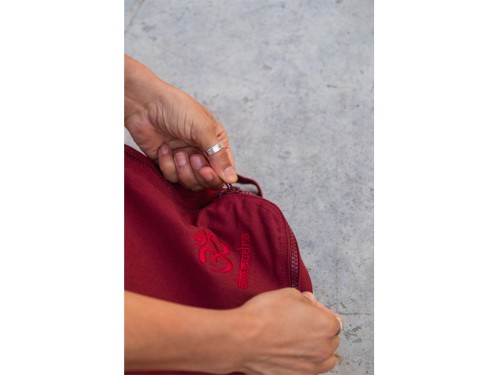 Article de Yoga Sac à tapis de yoga Chic et Cool 100% Coton Bio 92cm x 17cm Bordeaux