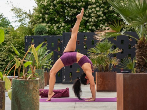 Article de Yoga Sac à tapis de yoga Large-Bag 72cm X 18cm Prune