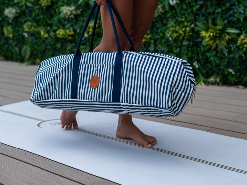 Article de Yoga Sac Marinière coton Bio 68cm x 20cm x 20cm