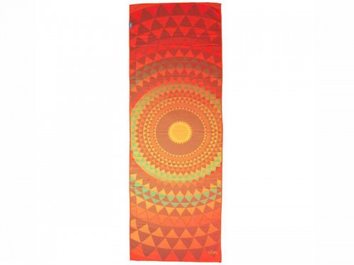 Article de Yoga Serviette de Yoga anti-dérapante - 183cmx 60cm Orange