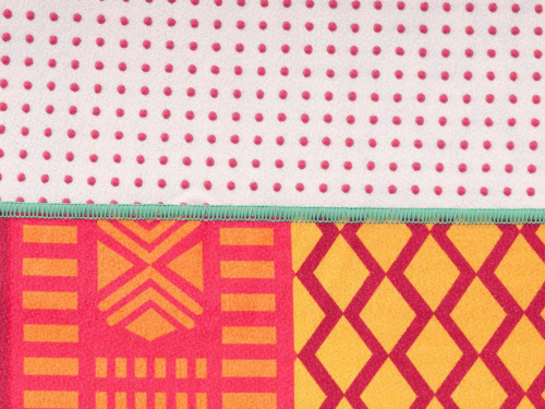 Article de Yoga Serviette de Yoga anti-dérapante - 183cmx 61cm Safari Sari