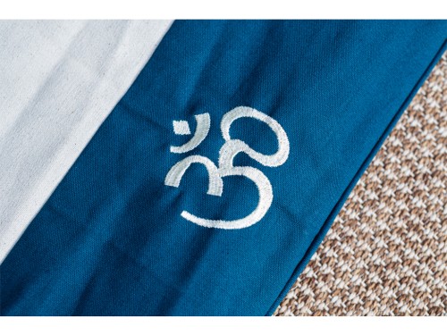 Article de Yoga Tapis de Méditation Bleu/Naturel