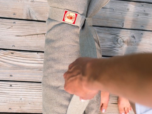 Article de Yoga Tapis de Méditation en Chanvre naturel 100% biologique Chanvre naturel