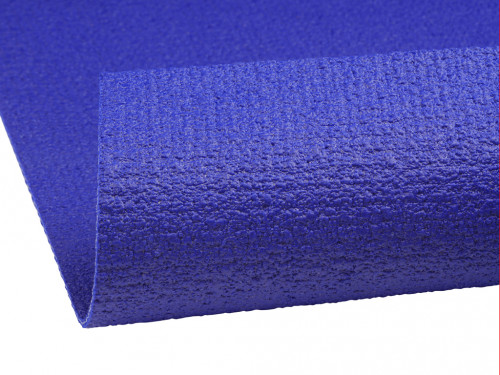 Article de Yoga Tapis de voyage Extra-Mat - 185cm/220cm x 60cm x 2.9mm Bleu Marine